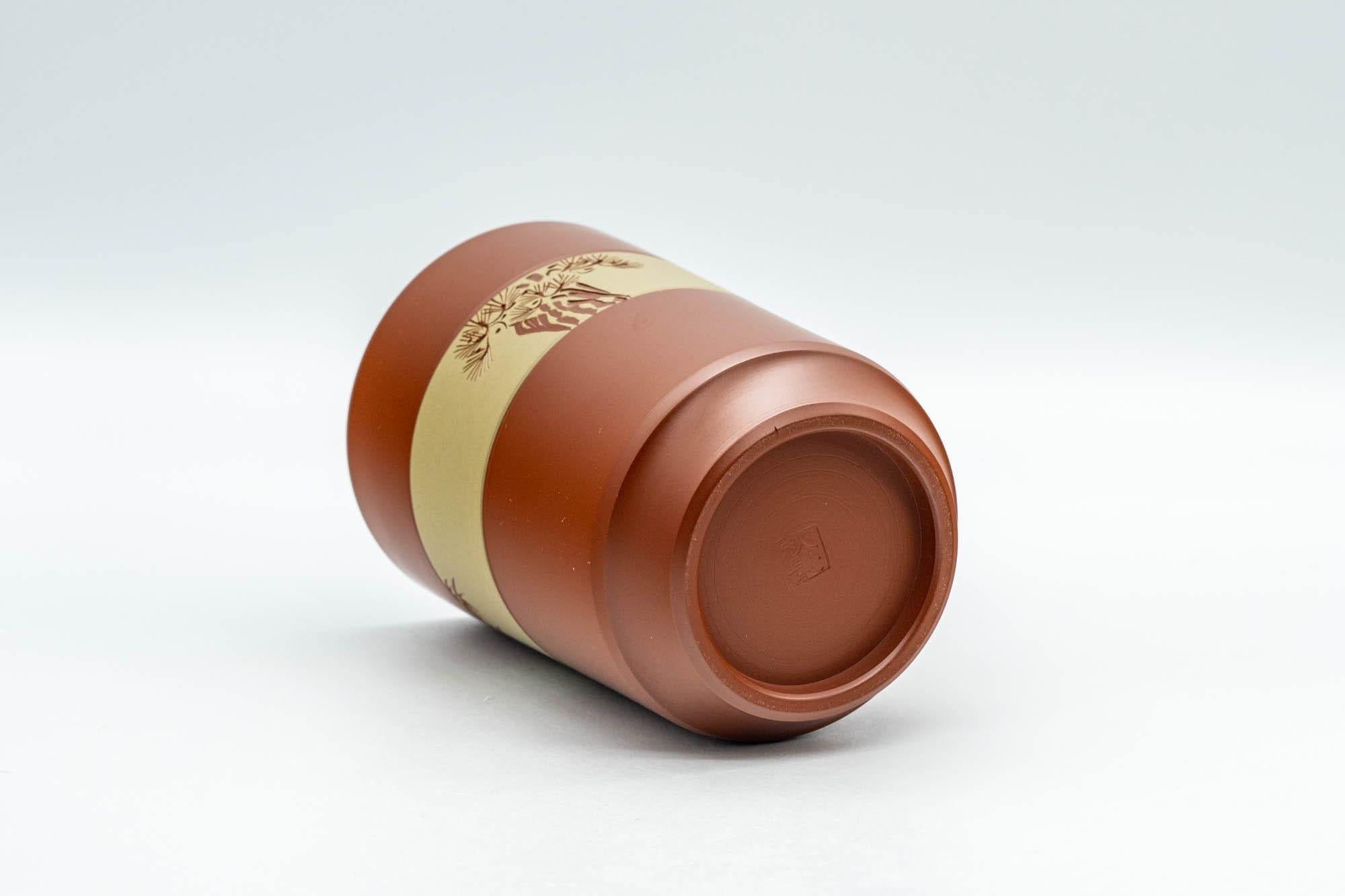 Japanese Teacup - Bamboo Decorated Tokoname-yaki Yunomi - 170ml