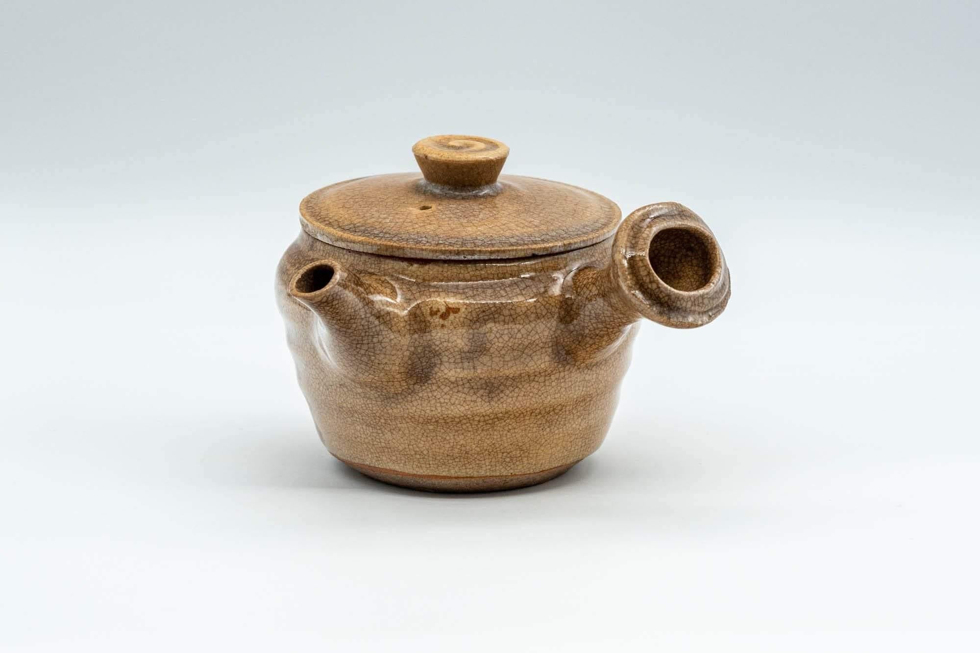 Japanese Kyusu - Drip-Glazed Hagi-yaki Do-ake Kyusu - 125ml