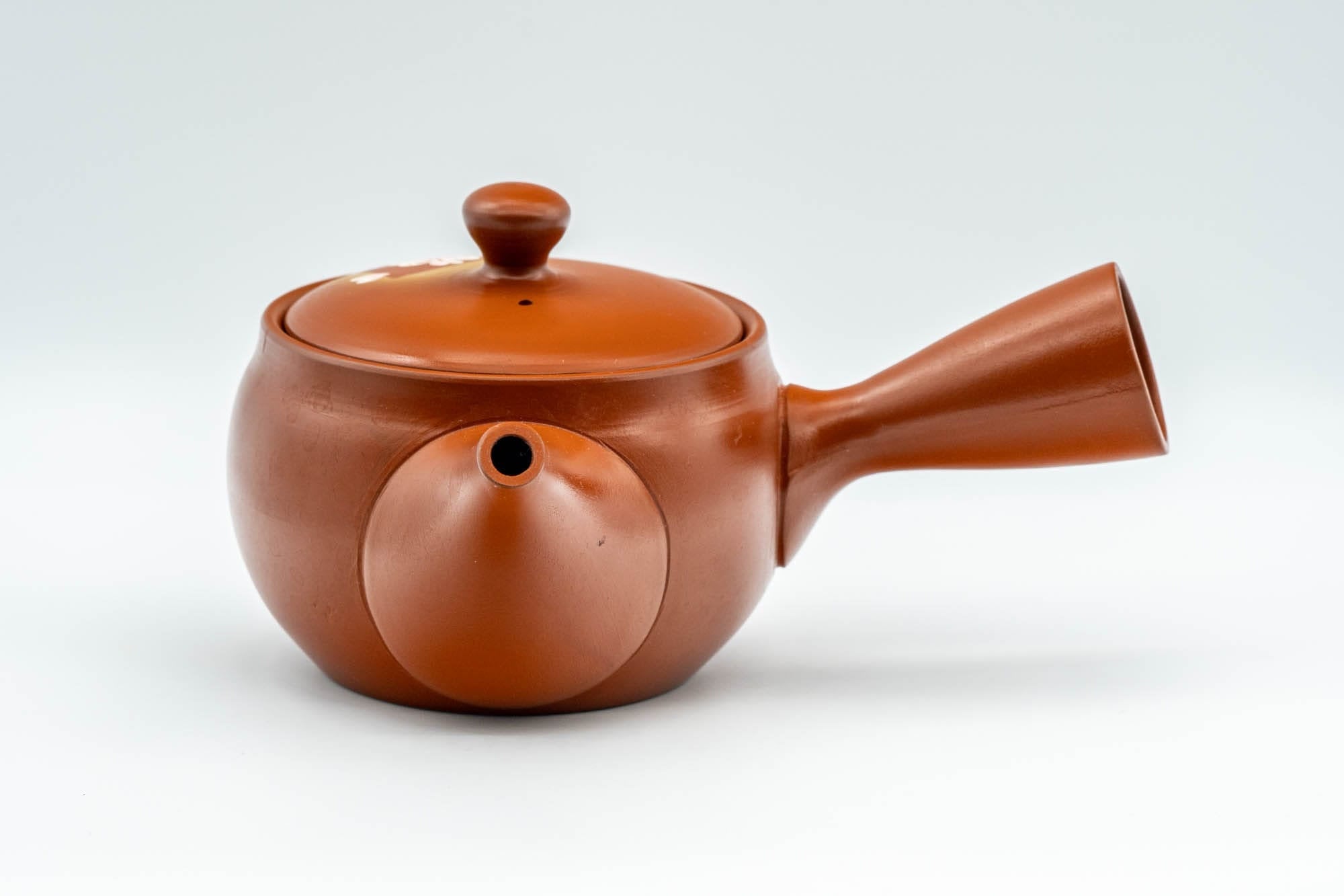Japanese Kyusu - 常滑焼 Tokoname-yaki Basket Strainer Teapot - 300ml