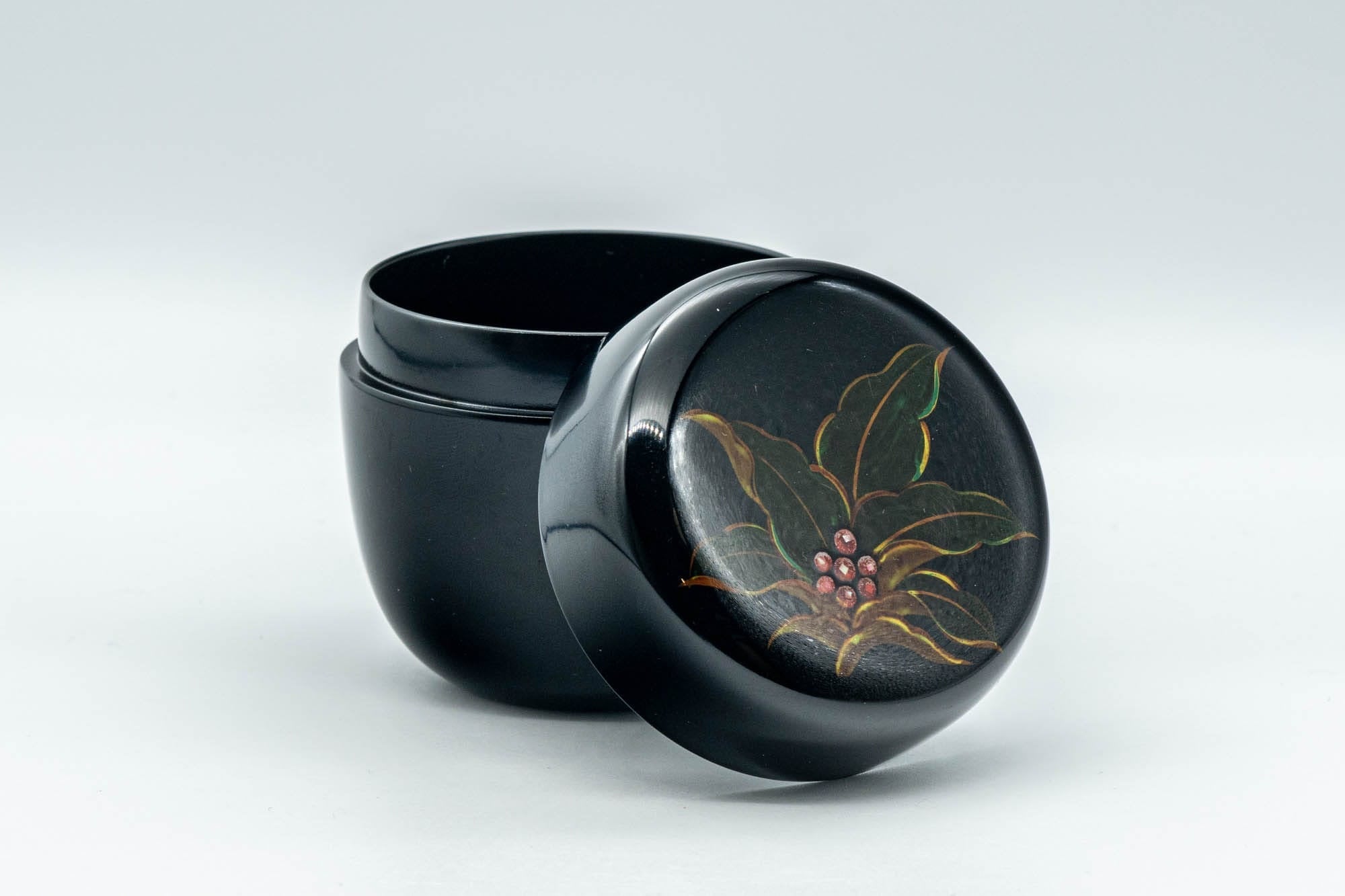 Japanese Natsume - Jeweled Lacquer Matcha Tea Caddy - 100ml