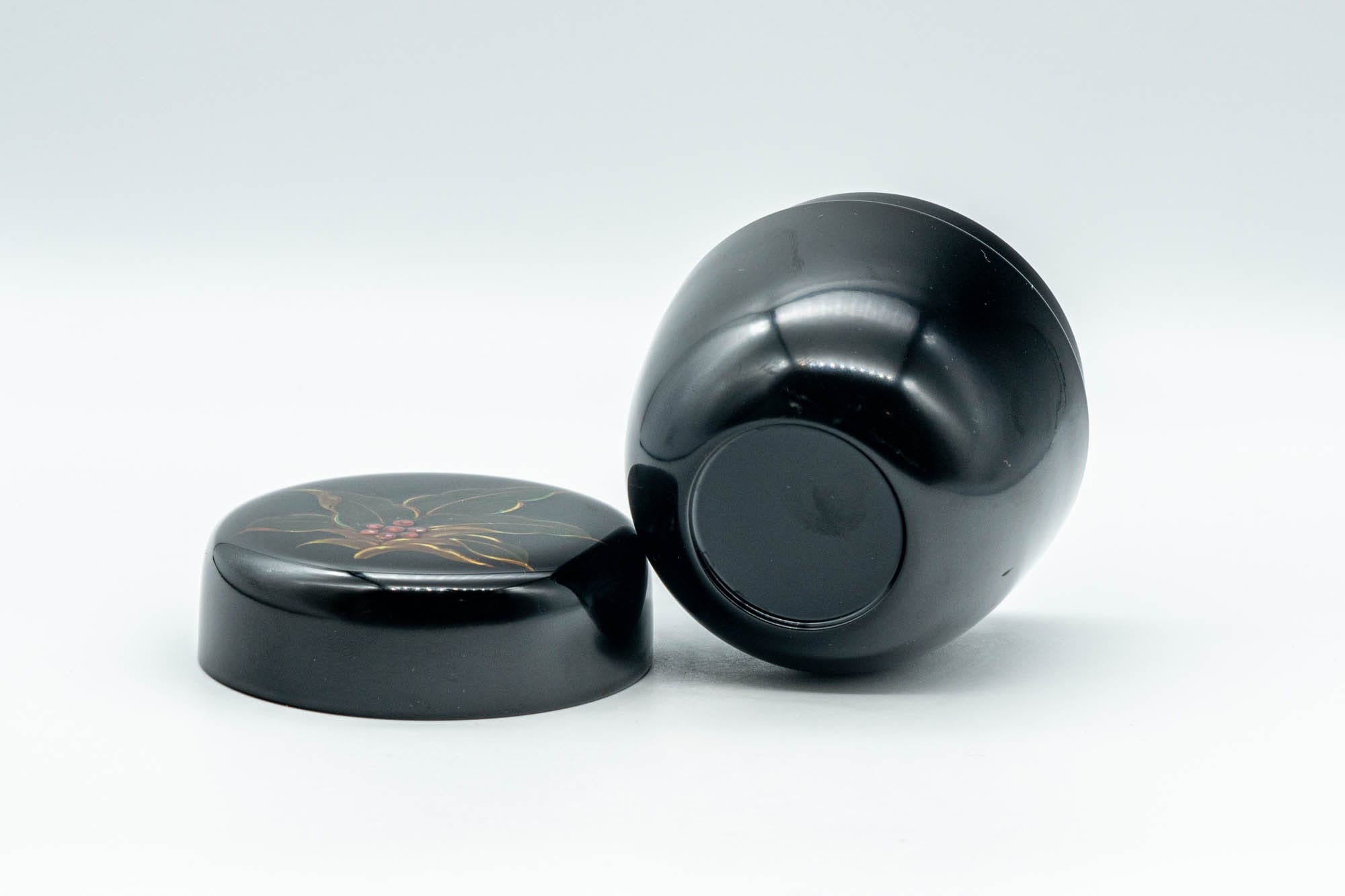 Japanese Natsume - Jeweled Lacquer Matcha Tea Caddy - 100ml