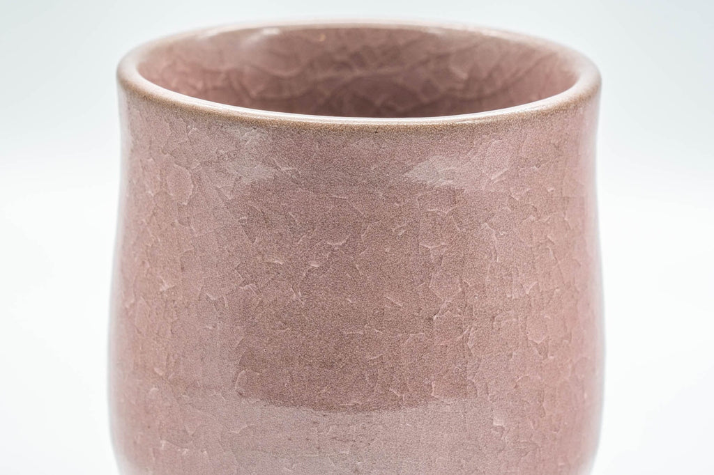 Japanese Teacup - 橘吉 Tachikichi Pink Snowflake Glazed Yunomi - 200ml
