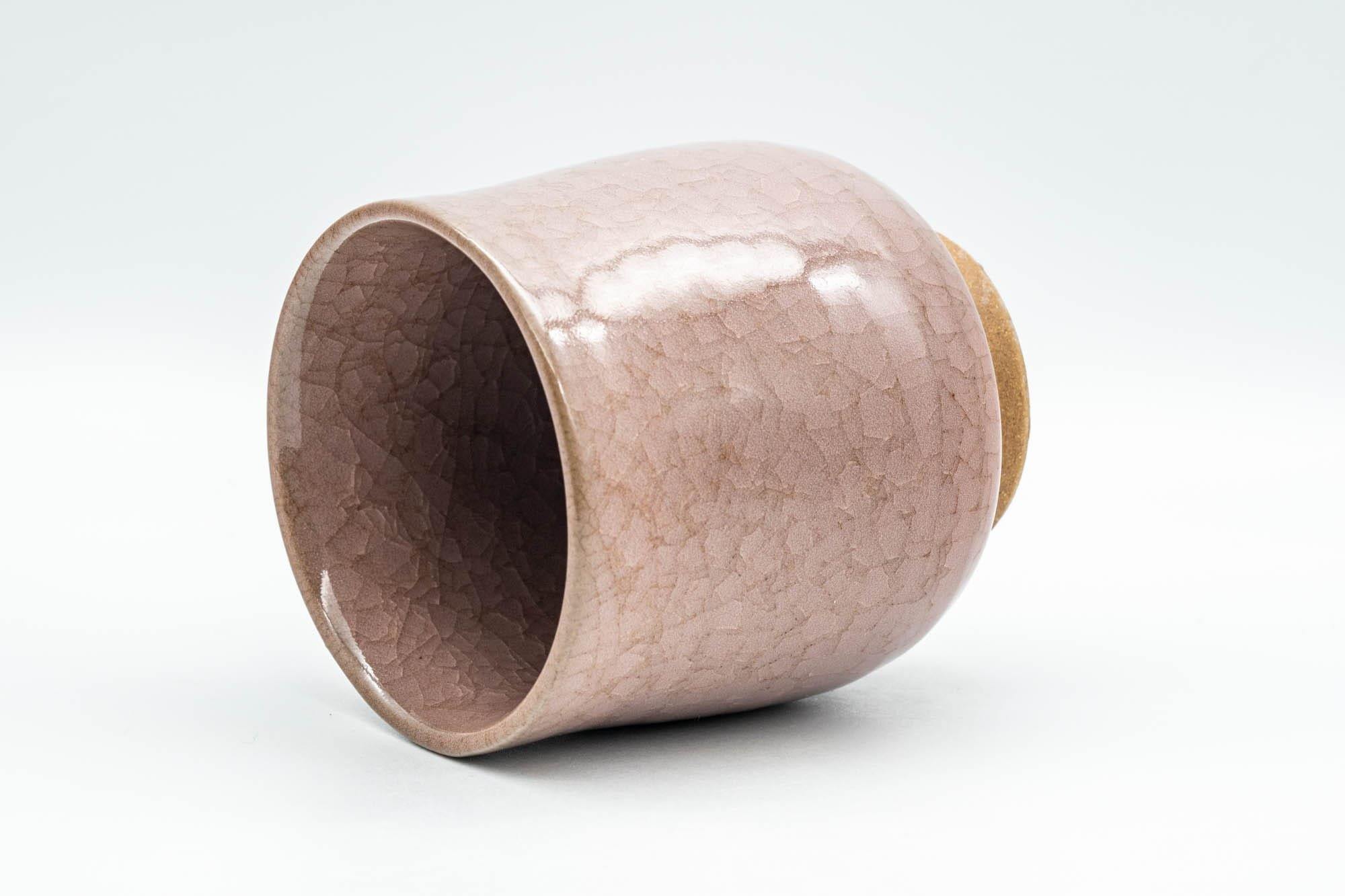 Japanese Teacup -  橘吉 Tachikichi Pink-Purple Snowflake Glazed Yunomi - 200ml