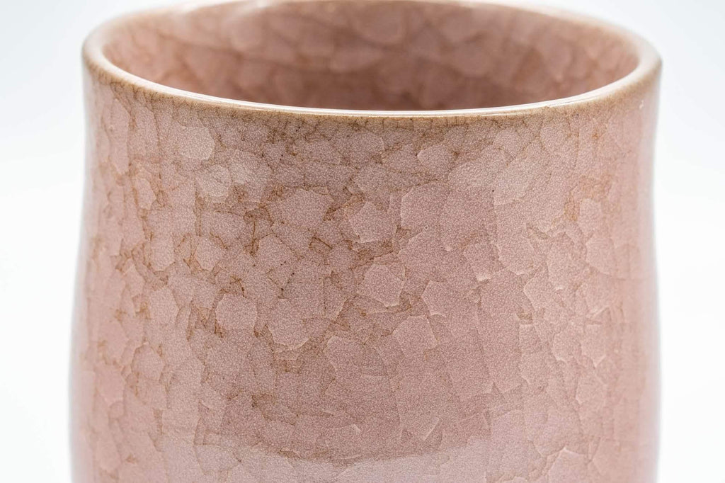 Japanese Teacup -  橘吉 Tachikichi Pink-Purple Snowflake Glazed Yunomi - 200ml