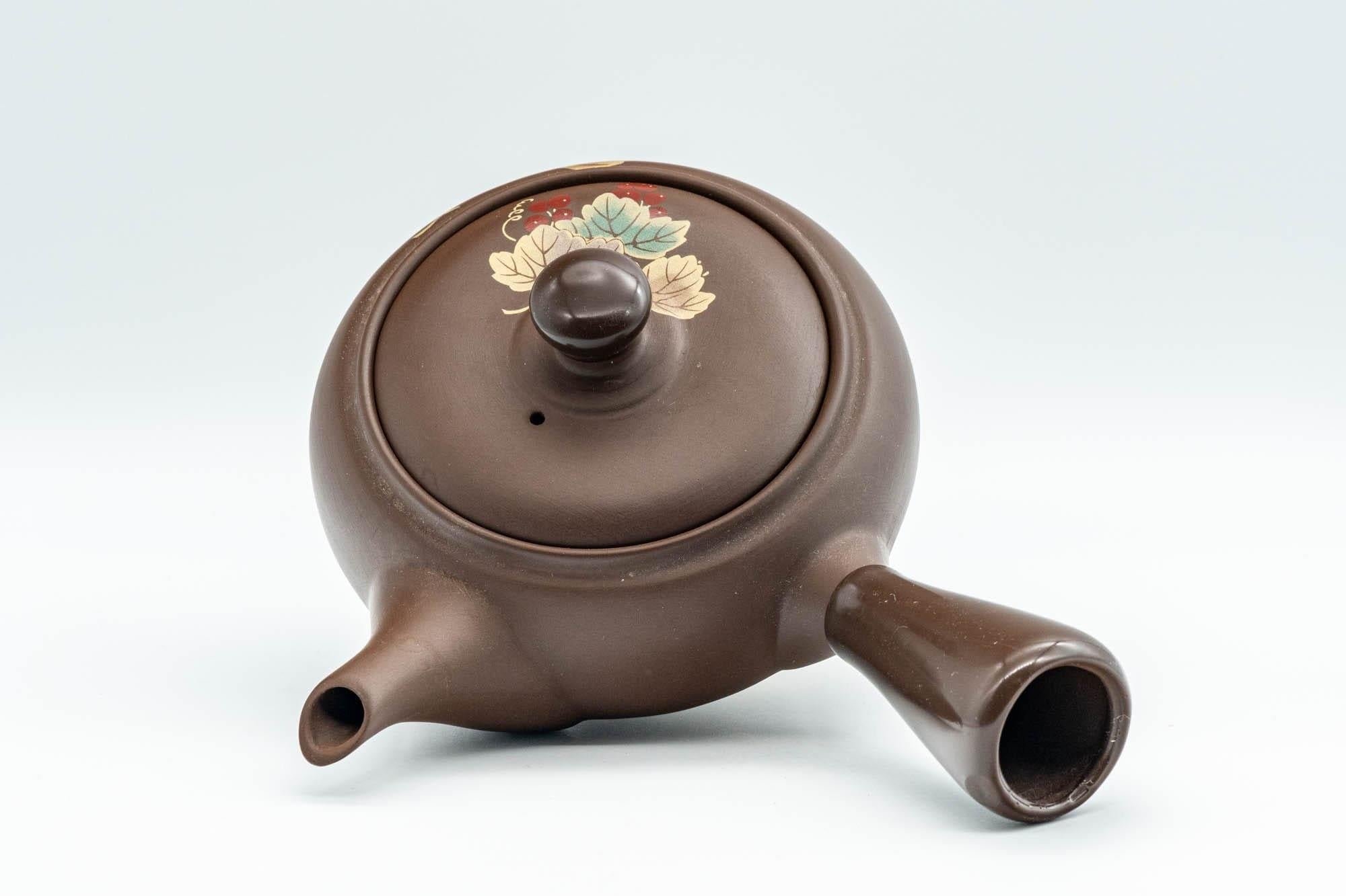 Japanese Kyusu - Autumn Leaves Banko-yaki Teapot - 290ml