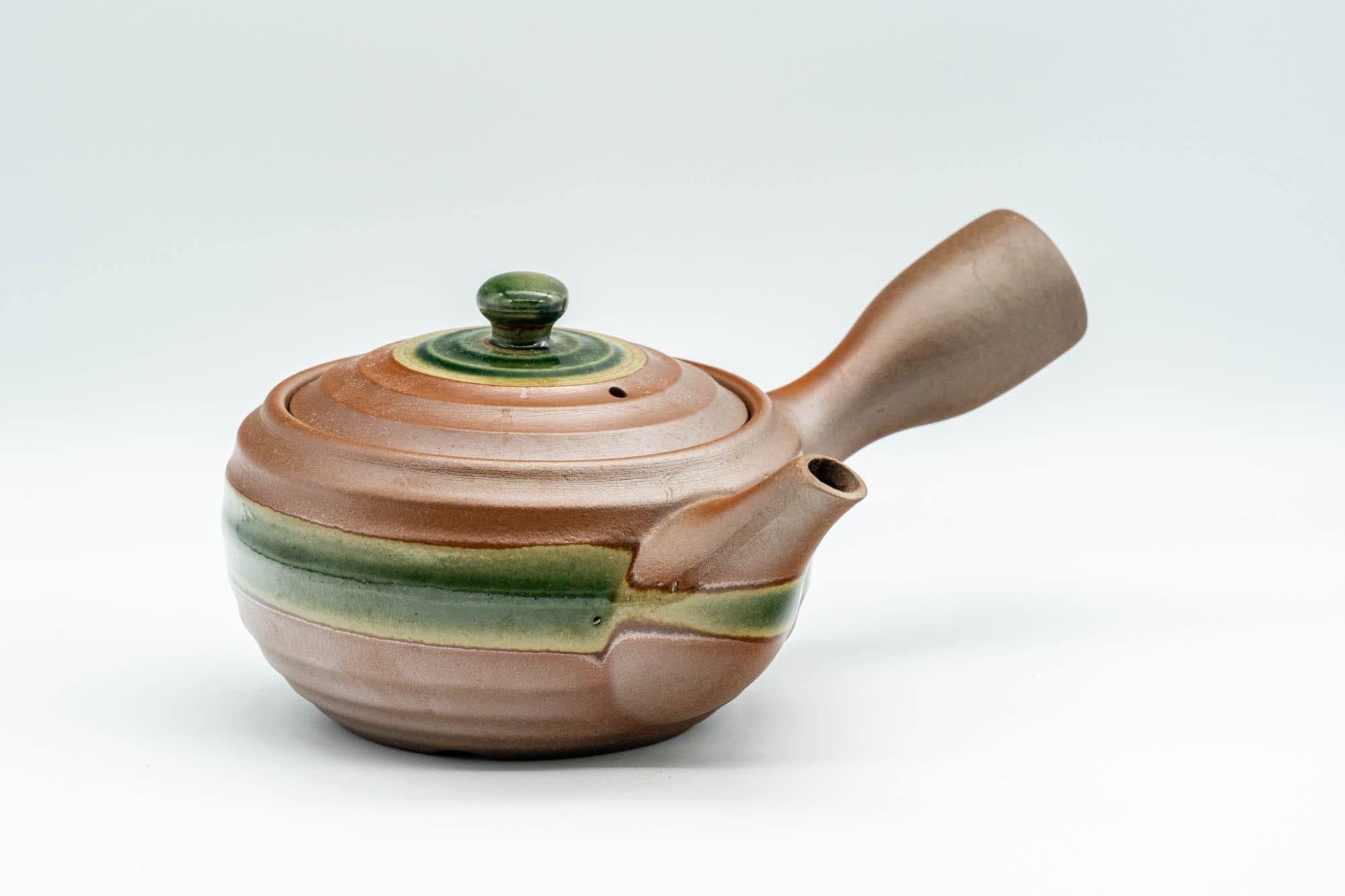 Japanese Kyusu - Ash Glazed Banko-yaki Teapot - 350ml