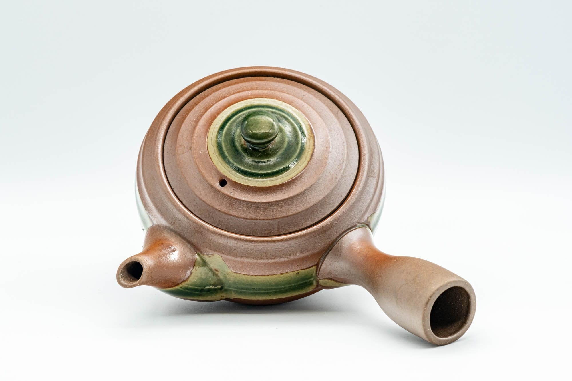 Japanese Kyusu - Ash Glazed Banko-yaki Teapot - 350ml