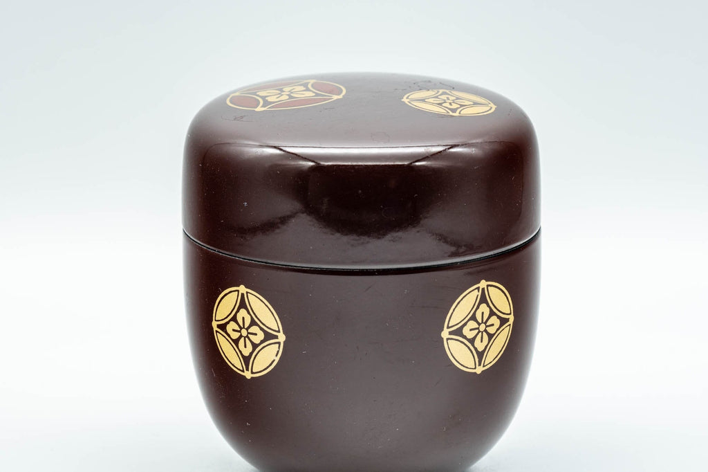 Japanese Natsume Matcha Caddy - Tea Canister - 七宝 Lacquer Natsume - 120ml