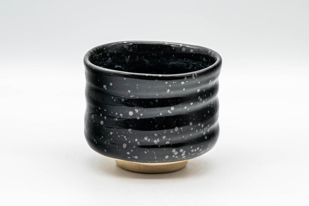 Japanese Teacup - Tenmoku Glazed Tsutsu-gata Yunomi - 190ml