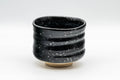 Japanese Teacup - Tenmoku Glazed Tsutsu-gata Yunomi - 190ml