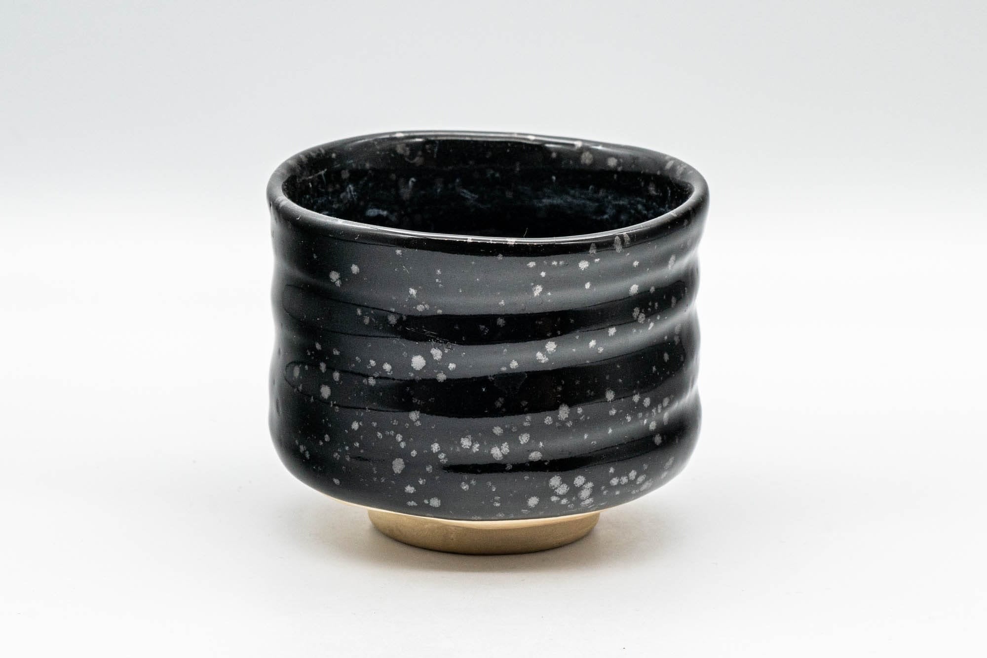 Japanese Teacup - Tenmoku Glazed Tsutsu-gata Yunomi - 190ml