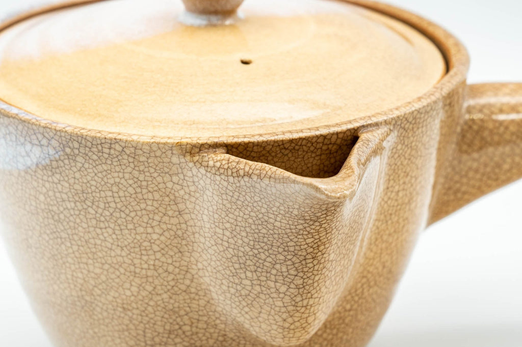 Japanese Kyusu - Houhin-style Hagi-yaki Do-ake Teapot - 320ml