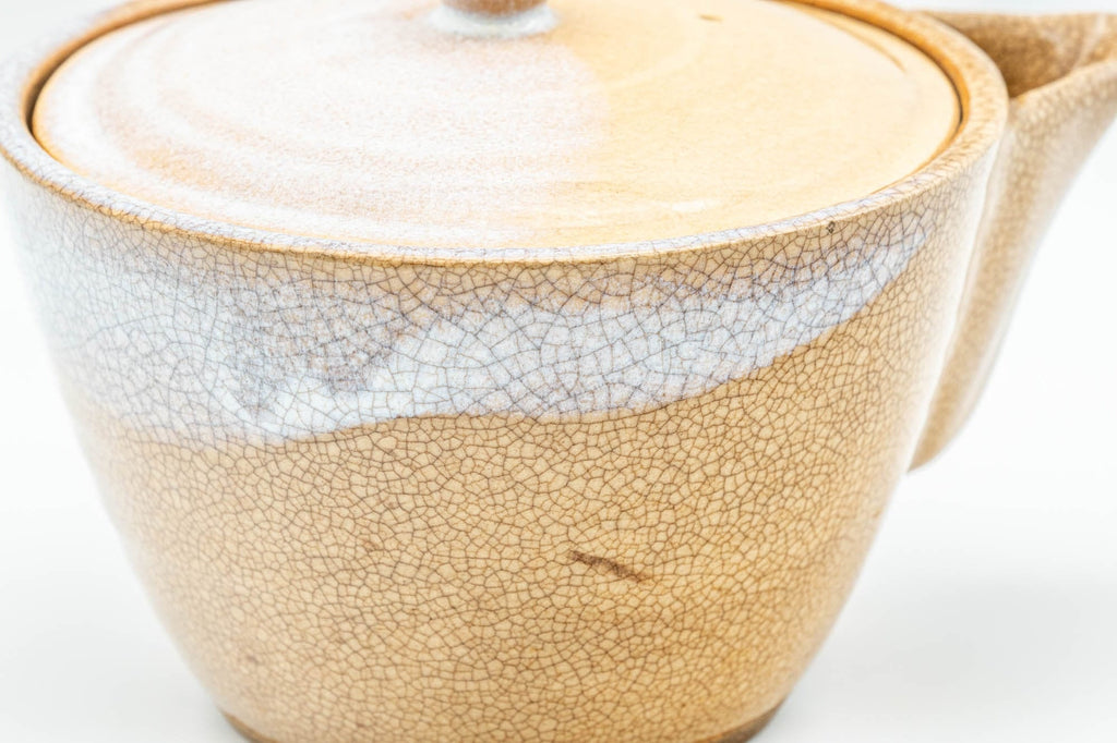 Japanese Kyusu - Houhin-style Hagi-yaki Do-ake Teapot - 320ml