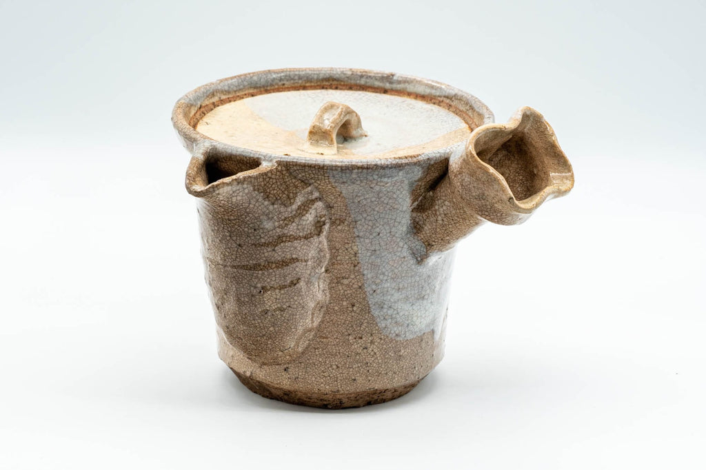 Japanese Kyusu - Tall Hagi-yaki Do-ake Teapot - 425ml