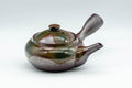 Japanese Kyusu - Ash Glazed Banko-yaki Teapot - 225ml