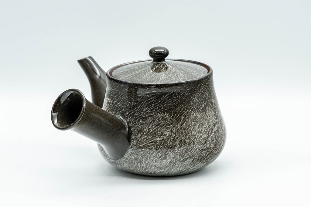 Japanese Tea Set - 臥牛 Yokoishi Gagyu Musashino Kyusu with 5 Yunomi