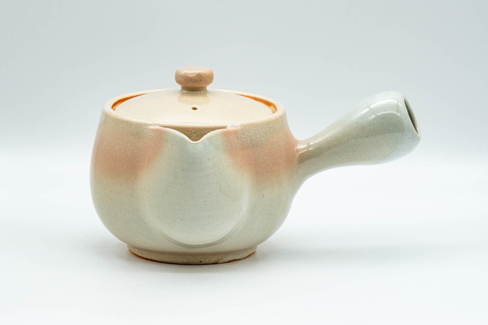 Japanese Tea Set - 椿窯 Tsubaki Kiln Hagi-yaki Kyusu Teapot with 6 Yunomi Teacups