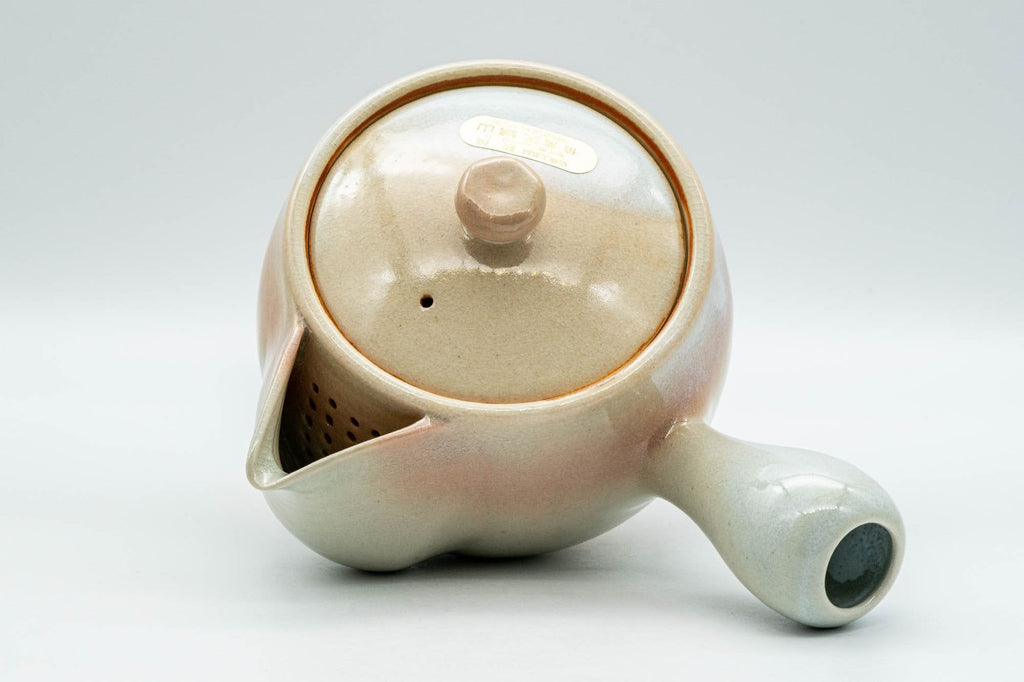 Japanese Tea Set - 椿窯 Tsubaki Kiln Hagi-yaki Kyusu Teapot with 6 Yunomi Teacups