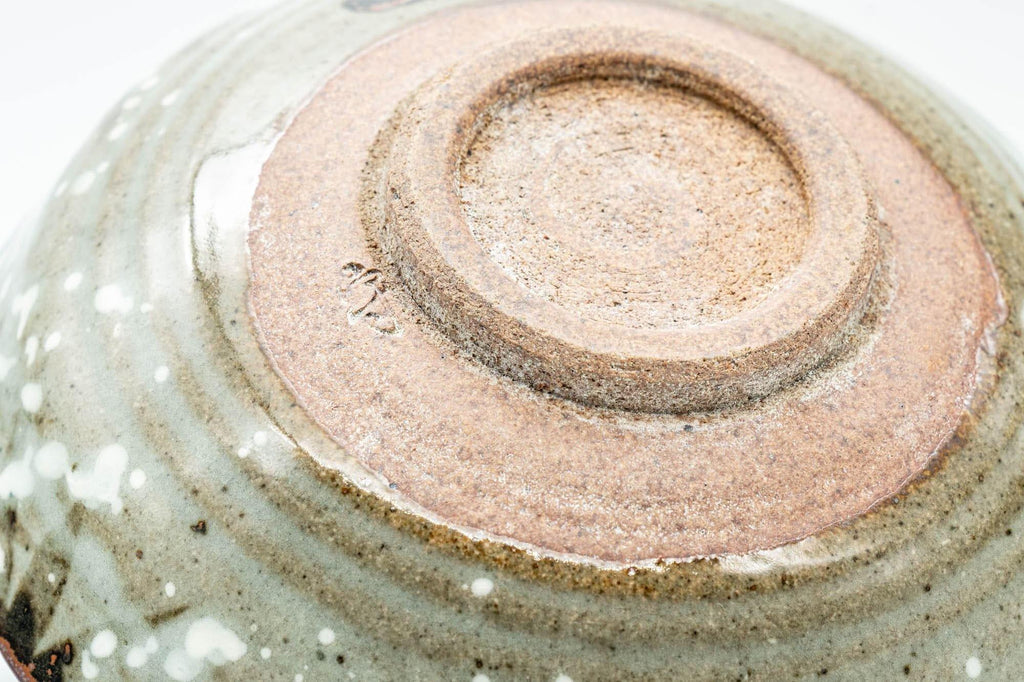 Japanese Bowl - Grey and White Spotted Summer Chawan - 250ml
