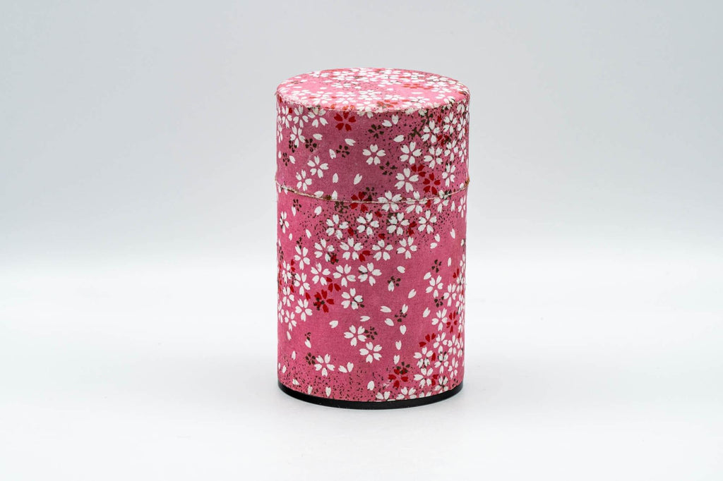 Japanese Chazutsu - Pink Sakura Tea Canister - 200ml