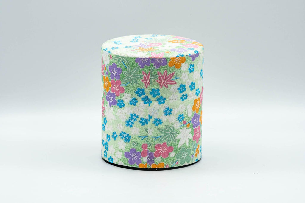 Japanese Chazutsu - Musical Momiji and Sakura Tea Canister- 300ml