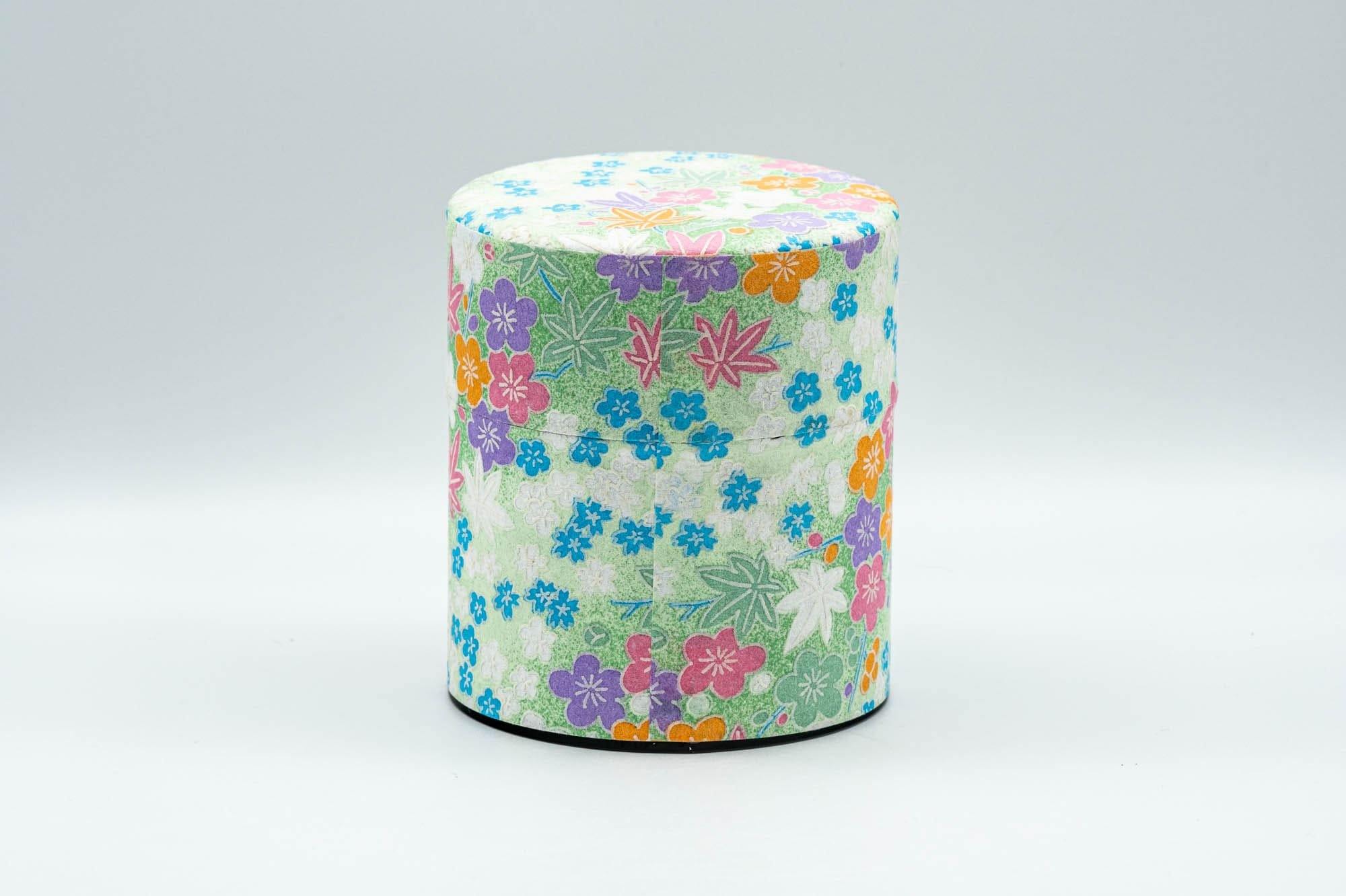 Japanese Chazutsu - Musical Momiji and Sakura Tea Canister- 300ml