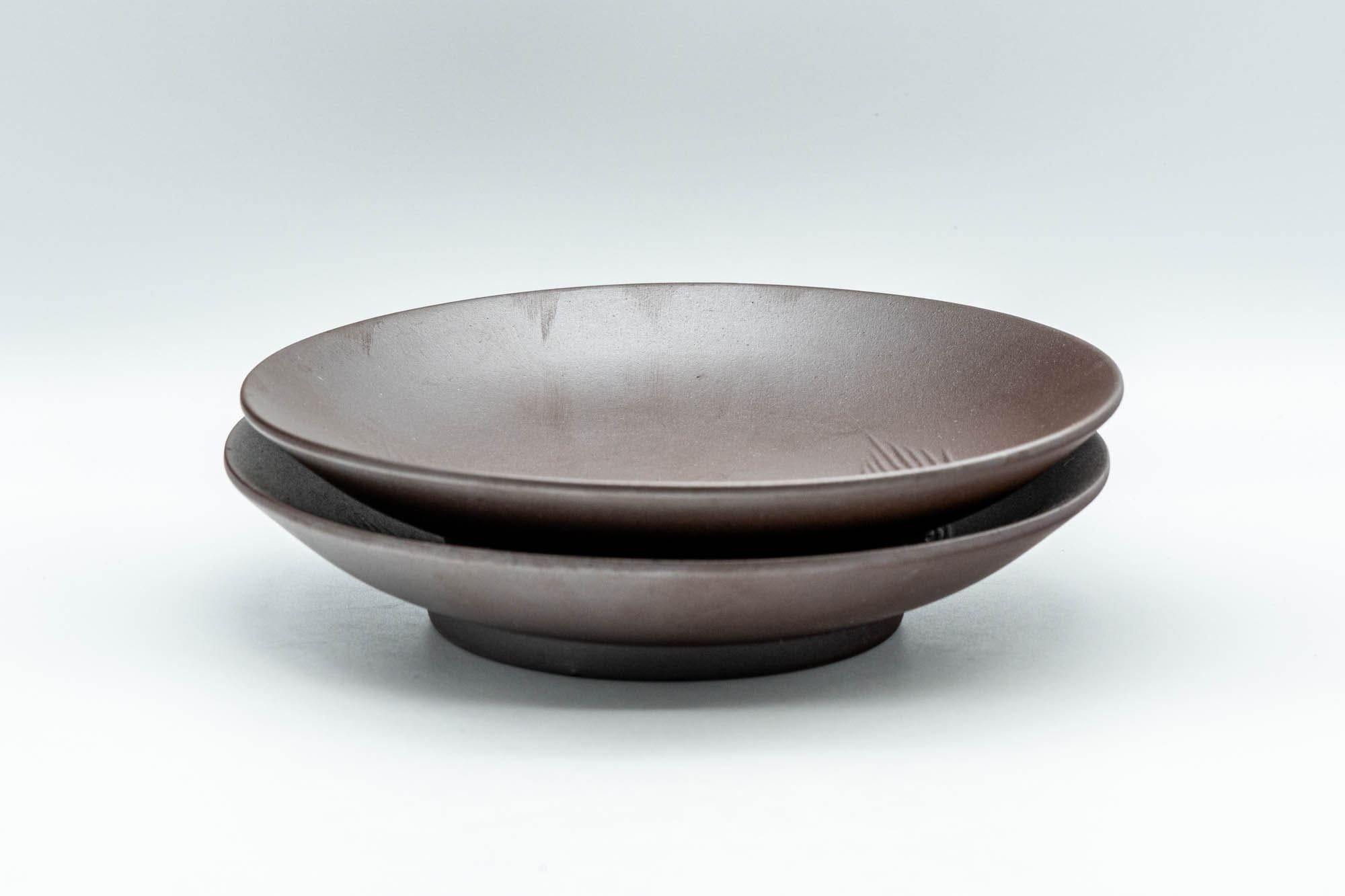 Japanese Chataku - Pair of Banko-yaki Tea Saucers