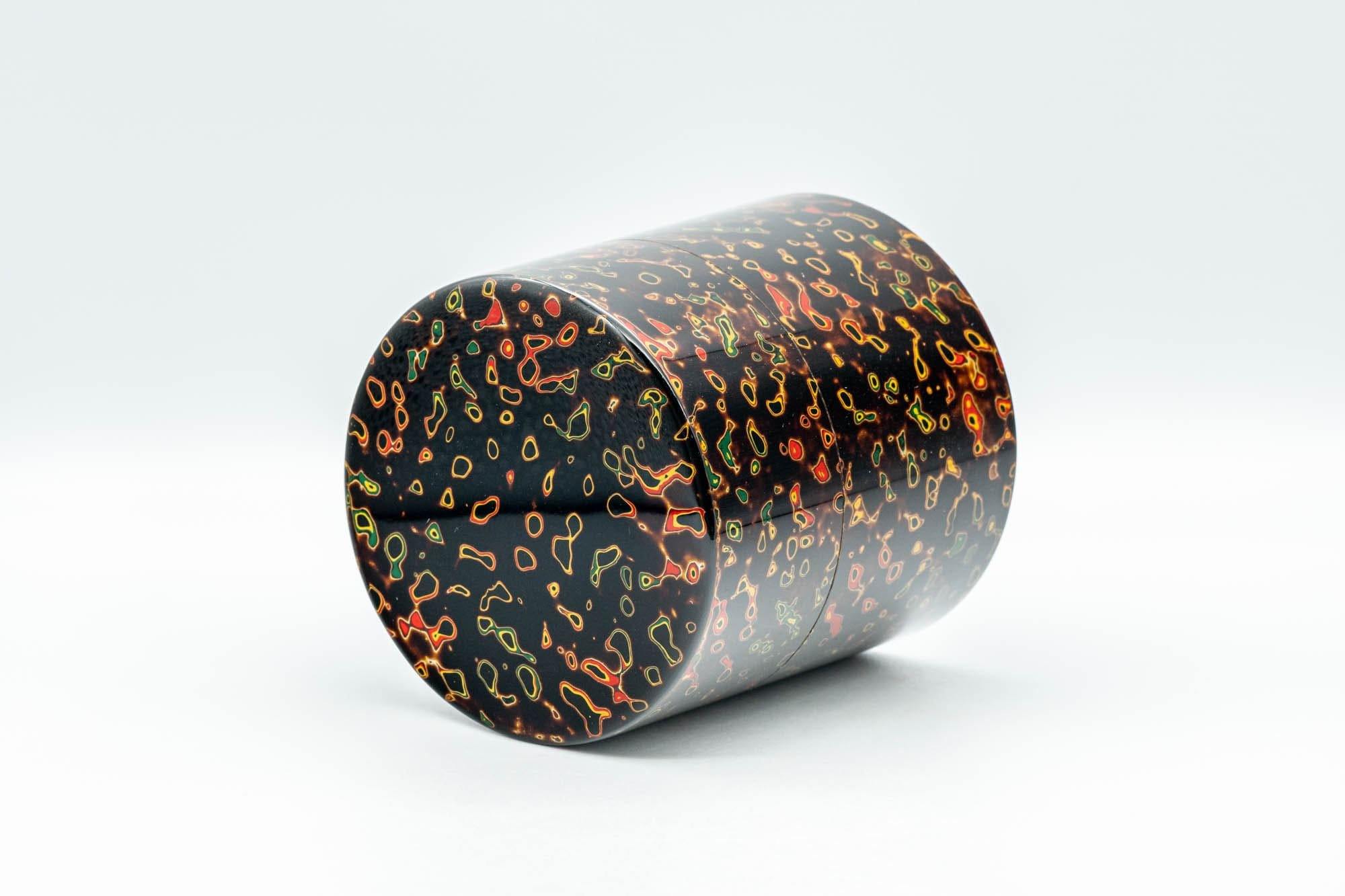 Japanese Chazutsu - 唐塗 Kara-nuri Urushi Lacquer Canister - 300ml