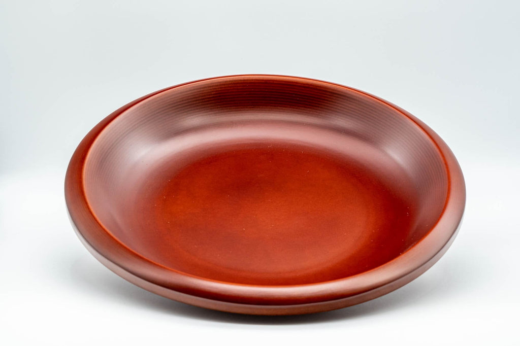Japanese Kashibachi - Red Lacquer Sweets Tea Tray