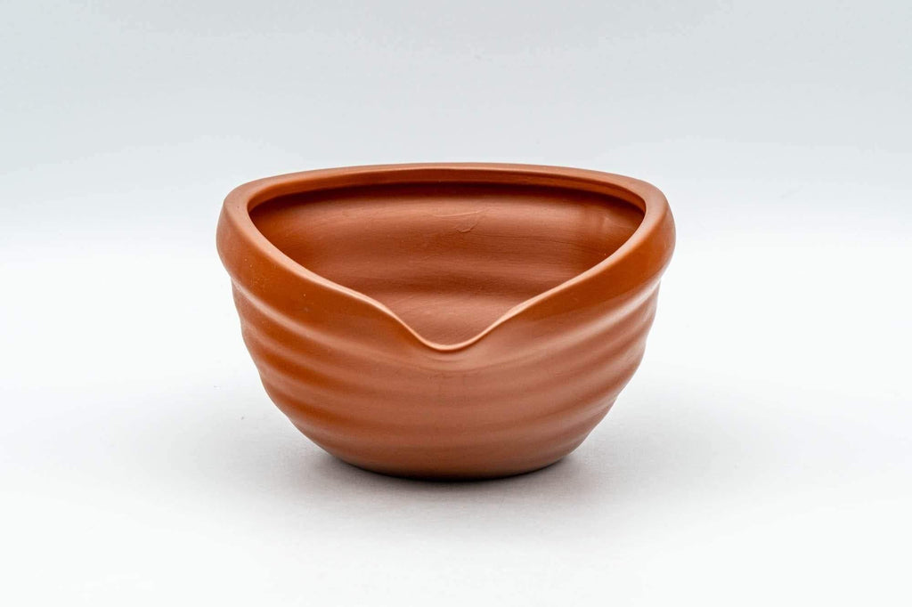 Japanese Katakuchi - Ribbed Red Shudei Water Cooler - 140ml