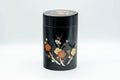 Japanese Chazutsu - Plum Blossoms Lacquer Tea Canister - 450ml