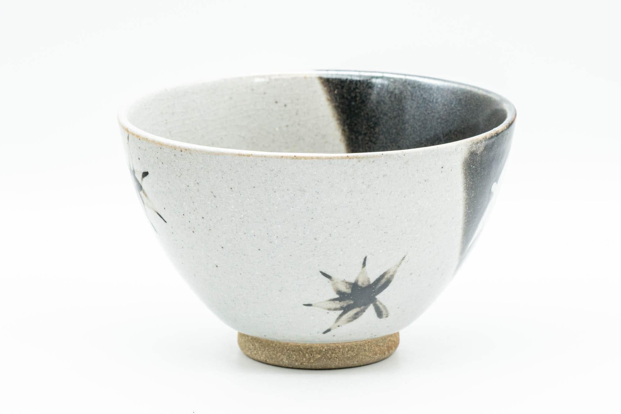 Japanese Matcha Bowl - Momiji Maple Leaves Sugi-nari Chawan - 400ml