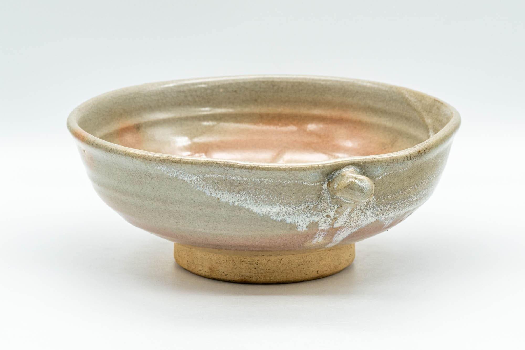 Japanese Bowl - 萩焼 Engraved Hagi-yaki Summer Chawan - 300ml
