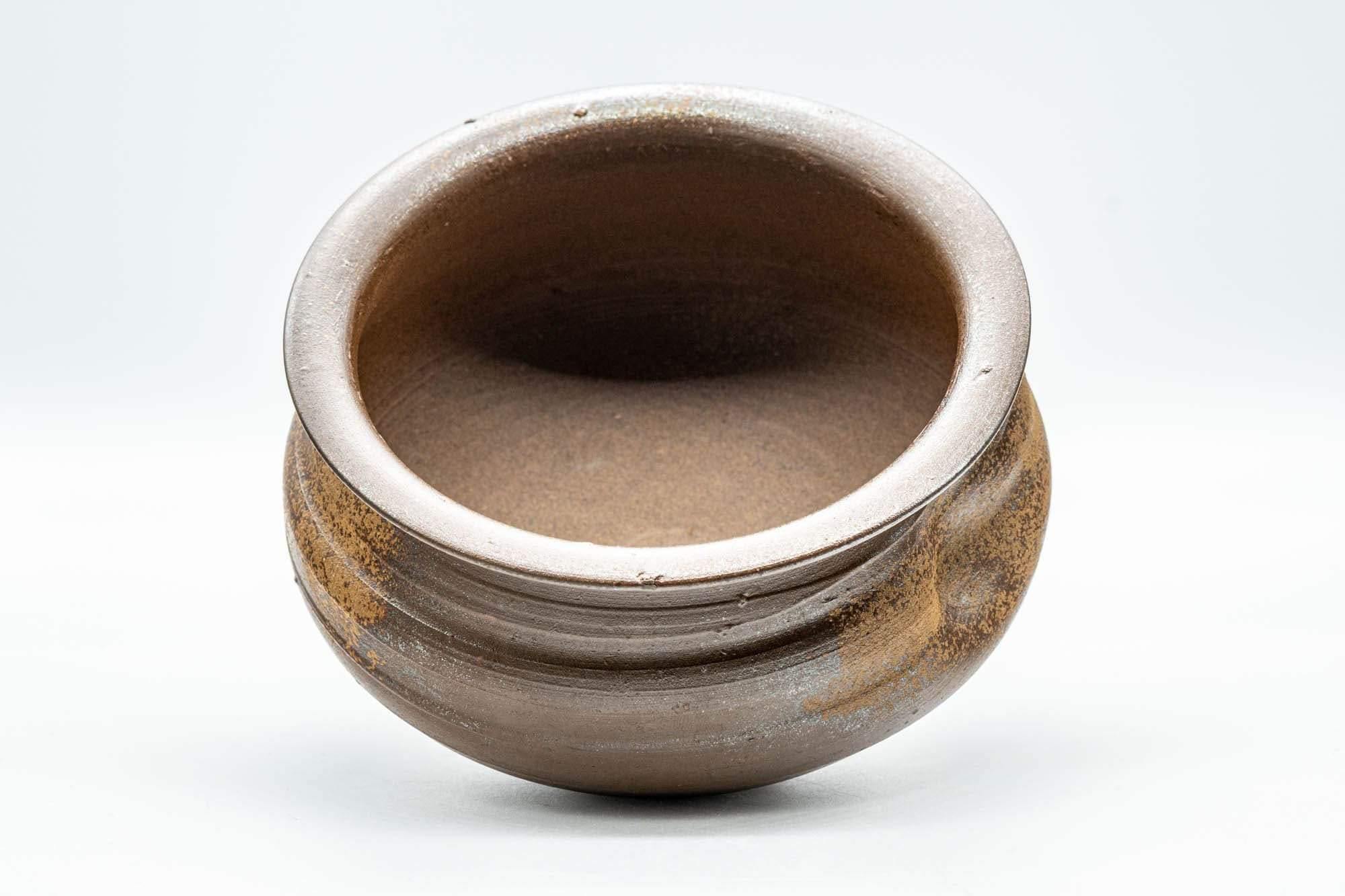 Japanese Kensui - Brown Spiraling Waste Water Bowl - 600ml