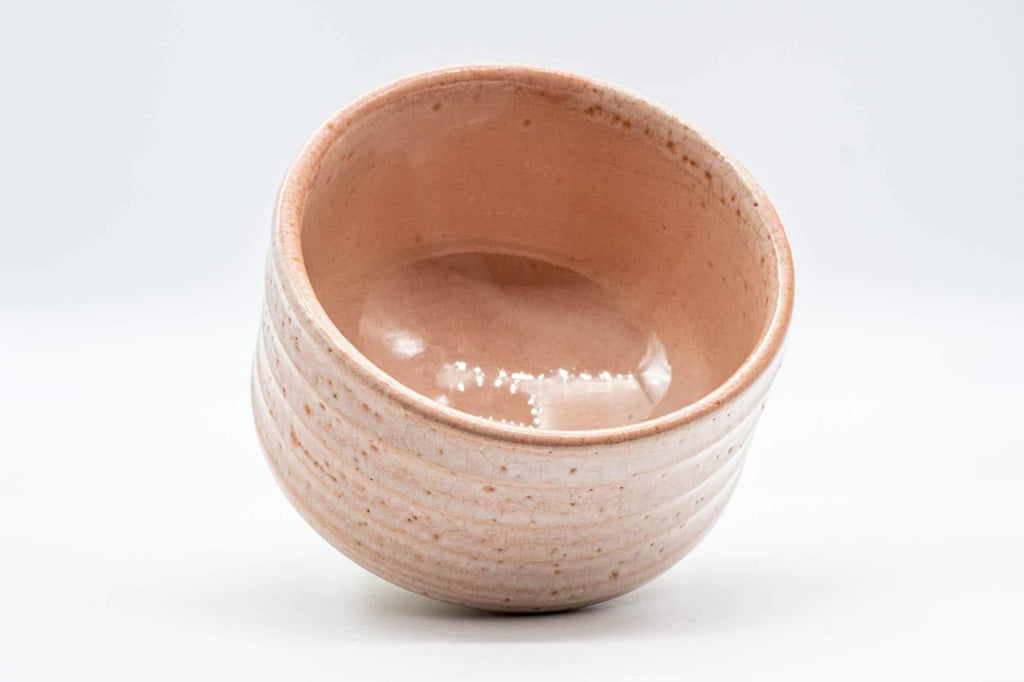 Japanese Matcha Bowl - Pink Shino Glazed Chawan - 450ml
