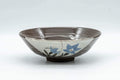 Japanese Matcha Bowl - Floral White Glazed Summer Chawan - 150ml
