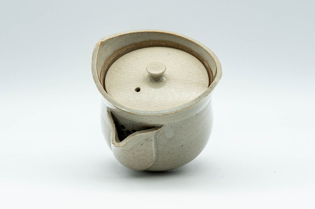 Japanese Houhin - 信楽清宇 Grey Shigaraki-yaki Do-ake Houhin - 90ml