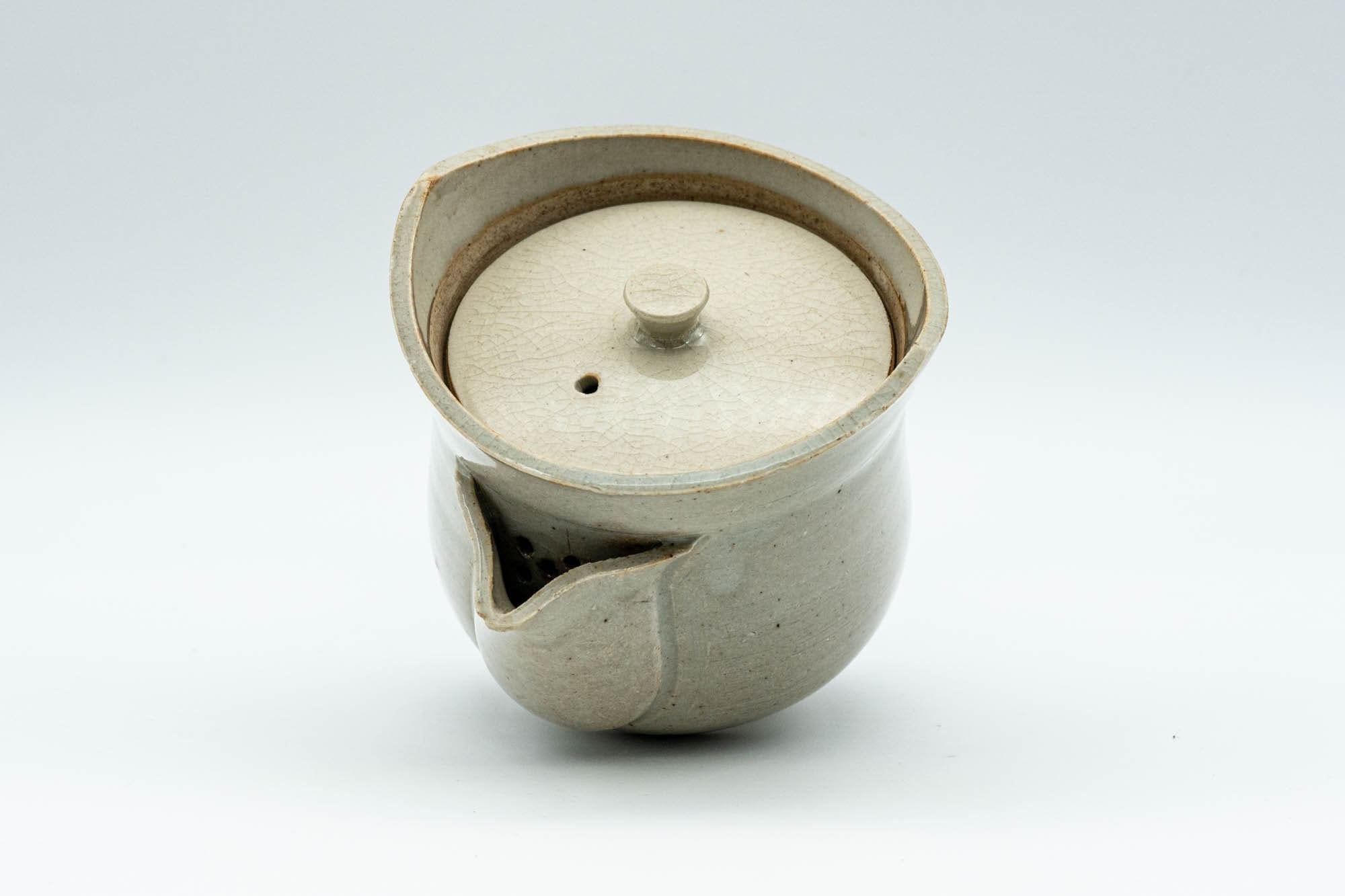 Japanese Houhin - 信楽清宇 Grey Shigaraki-yaki Do-ake Houhin - 90ml