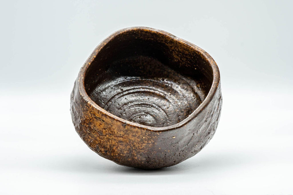 Japanese Matcha Bowl - Shiho-gata Shigaraki-yaki 容子 Chawan - 350ml