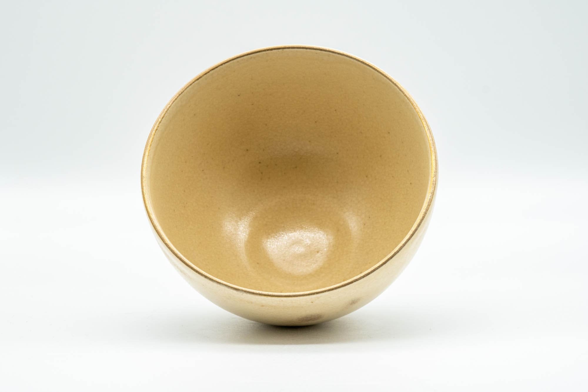 Japanese Matcha Bowl - Floral Sugi-nari Kyo-yaki Chawan - 350ml