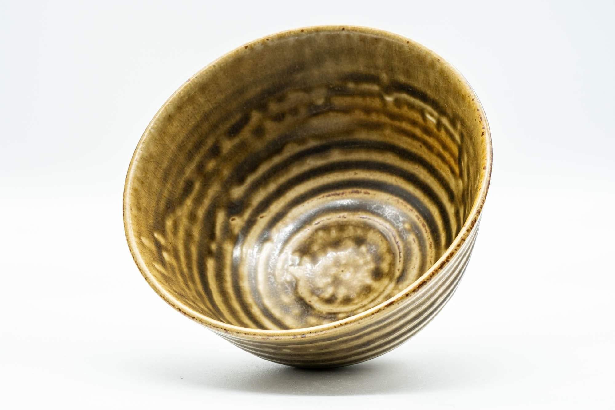 Japanese Matcha Bowl - Drip-Glazed Kiyomizu-yaki Chawan - 500ml