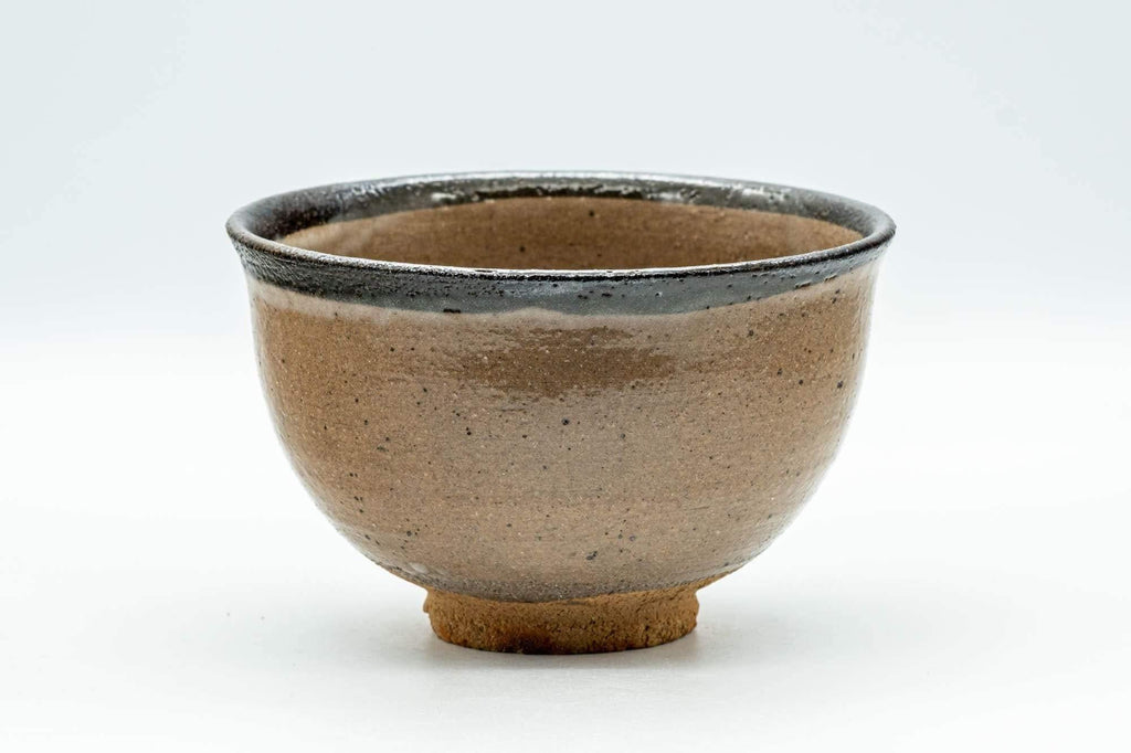 Japanese Matcha Bowl - Drip-Glazed Komogai-nari Chawan - 300ml