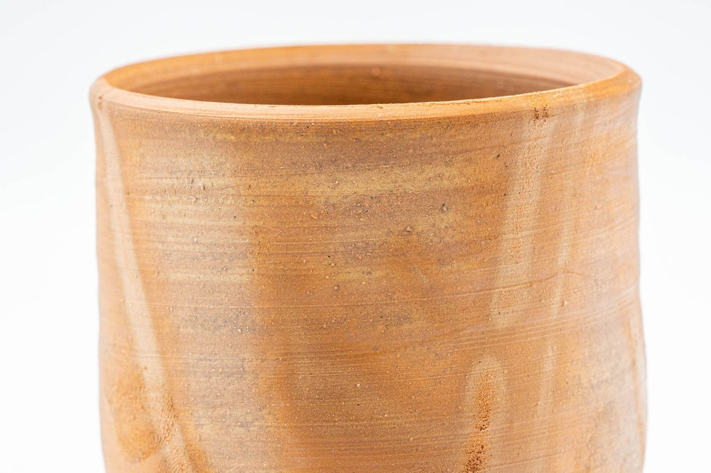 Japanese Teacup - 緋襷 Hidasuki Bizen-yaki Yunomi - 190ml