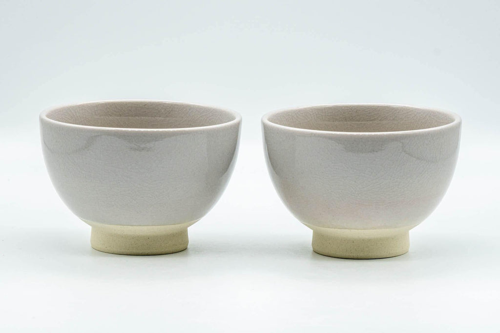 Japanese Teacups - Pair of Purple Yunomi - 150ml