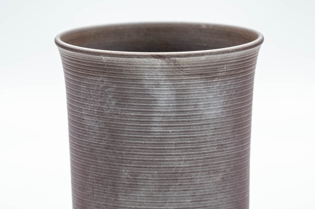Japanese Teacup - Lidded Banko-yaki Tsutsu-gata Yunomi - 100ml