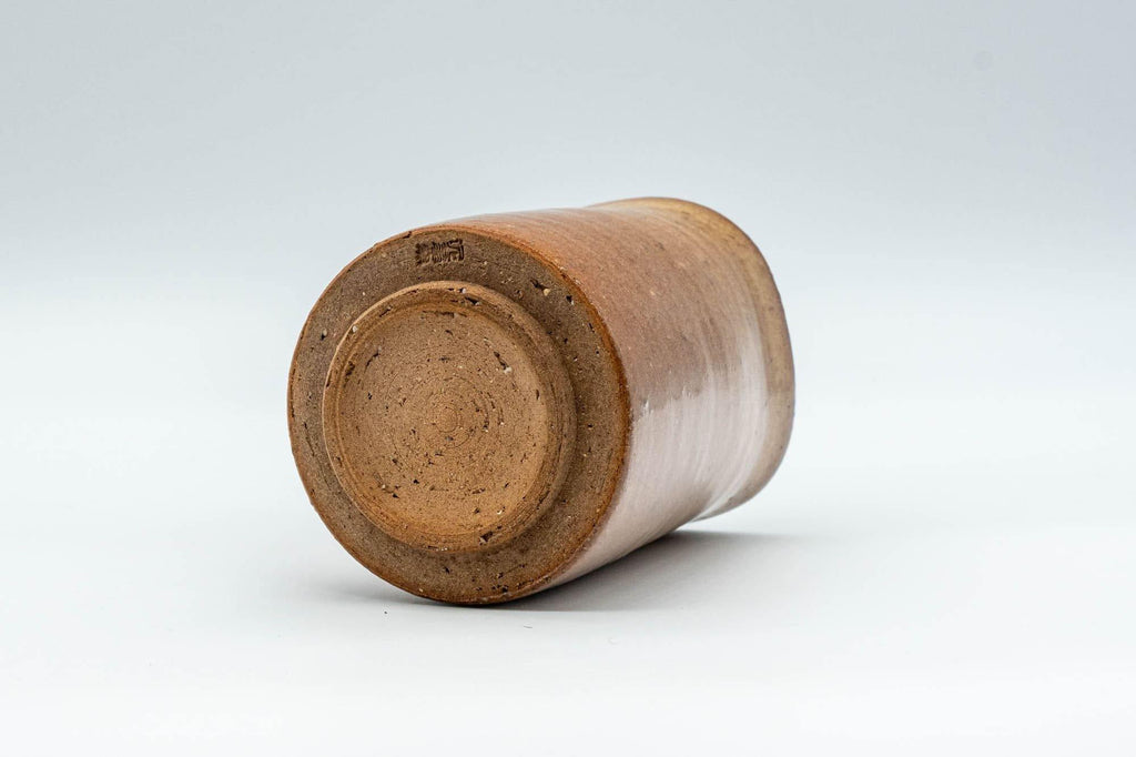 Japanese Teacup - Beige Shiho-gata Square Yunomi - 140ml