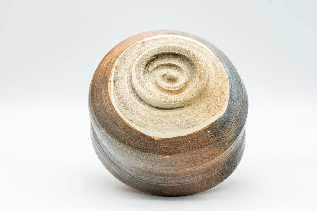 Japanese Matcha Bowl - Warm Orange Dojimara-gata Chawan - 350ml