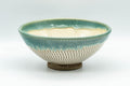 Japanese Matcha Bowl - Teal Drip-Glazed Agano-yaki Chawan - 250ml