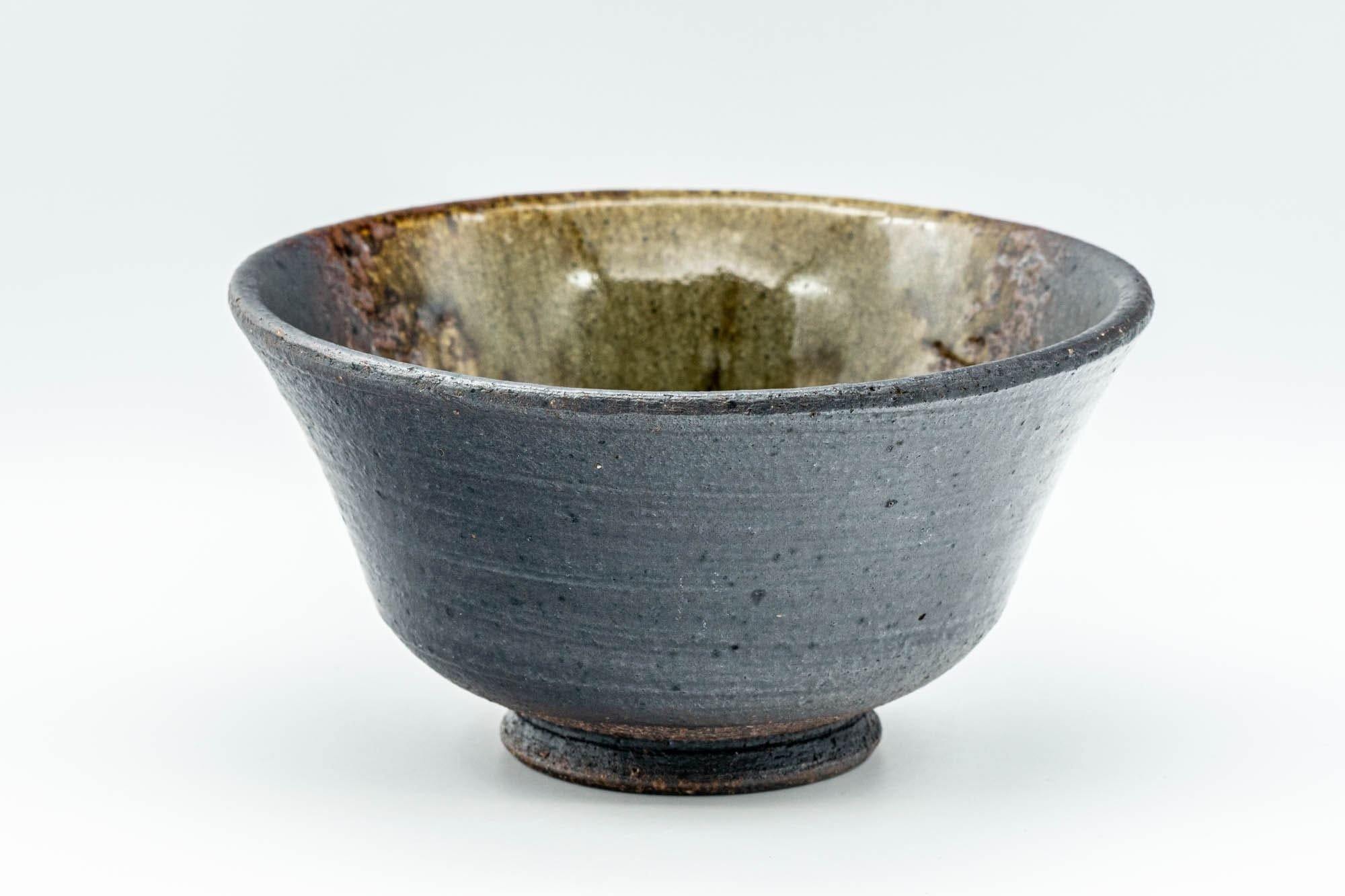 Japanese Matcha Bowl - 信楽焼 Burnt Glazed Shigaraki-yaki Chawan - 300ml