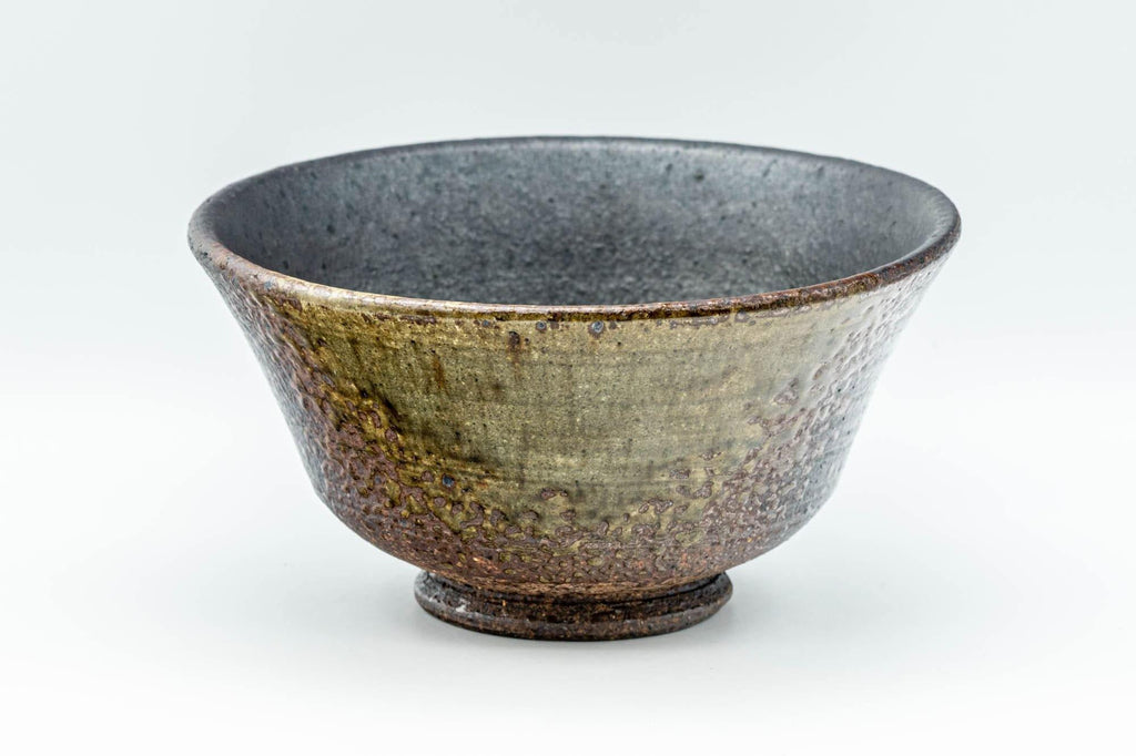 Japanese Matcha Bowl - 信楽焼 Burnt Glazed Shigaraki-yaki Chawan - 300ml